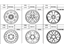 Toyota 42601-AD010 Wheel, Spare