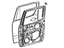Toyota 67004-04060 Panel Sub-Assembly, Rear Door, Driver Side