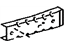 Toyota 51122-04020 Rail Extension, Driver Side