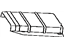 Toyota 46334-35010 Protector, Parking Brake Cable Joint