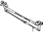 Toyota 85150-04060 Wiper Transmission, Front