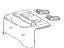 Toyota 58912-04020-B0 Box, Rear Console, Lower