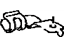 Toyota 46421-04070 Clamp(For Parking Brake Cable)