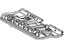 Toyota 71015-04070 Seat Frame, Passenger Side