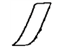 Toyota 58742-04060 Flare Protector, Driver Side