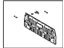 Toyota 64101-04180 Back Panel, Rear