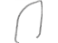 Toyota 62312-04040 Weatherstrip, Front Door Opening Trim, Driver Side