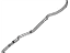 Toyota 90068-33041 Reservoir Hose, Front