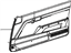 Toyota 67610-74040-C0 Door Trim Panel, Passenger Side