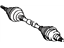 Toyota 43410-01010 Shaft Assembly, Front Drive, Passenger Side