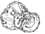 Toyota 31105-52060 Case Sub-Assembly, Transaxle(MTM)