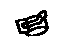 Toyota 90467-17006 Clip(For Ventilation Hose)