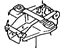 Toyota 45082-12020 Bracket Sub-Assembly, Break Away W/Capsule