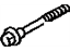 Toyota 90105-12147 Bolt(For Transaxle Case & Engine Setting), Front