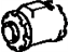 Toyota 48655-20030 Control Arm Bushing, Lower