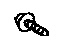 Toyota 90076-00031 Screw