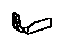 Toyota 57476-20070 Front Crossmember Plate, Driver Side