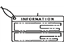 Toyota 16299-21010 Info Label