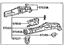 Toyota 57101-47900 Sidemember Assembly, Passenger Side