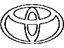 Toyota 75431-0D120 Emblem, Rear