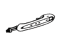 Toyota 69210-WAA01 Handle, Outside, Red, Passenger Side
