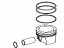 Toyota 13101-WAA03 Piston