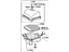 Toyota 17700-0H160 Cleaner Assembly, Air