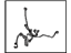 Toyota 82151-02J10 Wire, Front Door, Passenger Side