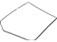 Toyota 56101-02440 Glass, Windshield