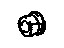 Toyota 90179-08268 Nut(For Propeller Shaft & Differential Setting)