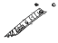 Toyota 62211-02250-B0 Garnish, Front Pillar, Passenger Side