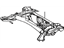 Toyota 51206-12142 Suspension Crossmember, Rear