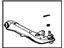 Toyota 48069-19075 Arm Sub-Assembly, Front Suspension, Lower Driver Side