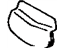 Toyota 90950-01160 Plug, Hole(For Rear End Plate)
