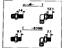Toyota 90407-13060 Union(For Oil Cooler Tube)
