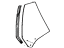 Toyota 62072-12150 Glass Sub-Assembly, Quarter, Driver Side