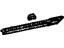 Toyota 68160-12120 Weatherstrip, Front Door Glass, Outer, Passenger Side
