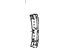 Toyota 52706-42010-A2 Moulding Sub-Assembly, Rear Bumper Side, White