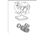Toyota 04352-42080 Kit, Transaxle Overhaul(ATM), Passenger Side