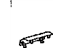 Toyota 58569-0R010-B0 Cover, Front Floor Caution Plate