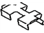 Toyota 47816-0R010 Plate, Pad Support(For Rear Disc Brake)
