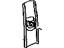 Toyota 73024-0R010-B0 Anchor Plate, Gray, Driver Side