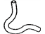 Toyota 32943-02040 Outlet Hose, Rear