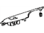 Toyota 74271-02230-B1 Switch Bezel, Gray, Upper Passenger Side