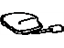 Toyota 86960-33010-A0 Satellite Ant, White