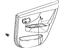 Toyota 67630-02J20-B0 Board Sub-Assembly, Rear Door Trim, Passenger Side