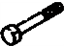 Toyota 91121-51070 Shaft, Clutch Pedal