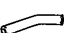 Toyota 16267-45020 Hose(For Water By-Pass Pipe)