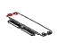 Toyota 63048-95702-13 Base Sub-Assembly, Sunshade Trim, Front