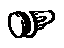 Toyota 75395-28010 Molding Retainer